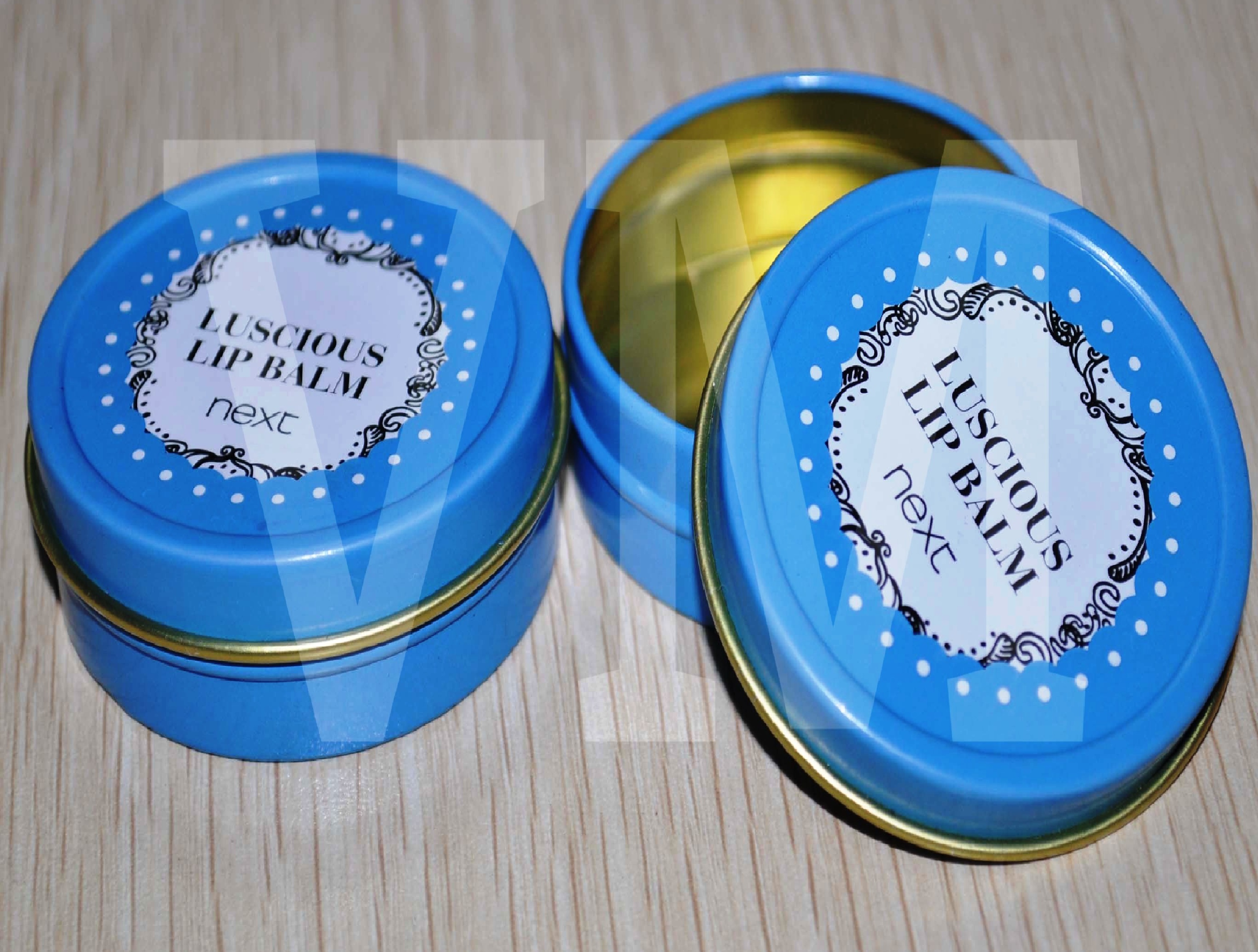 Lip balm/ Face Cream tin can